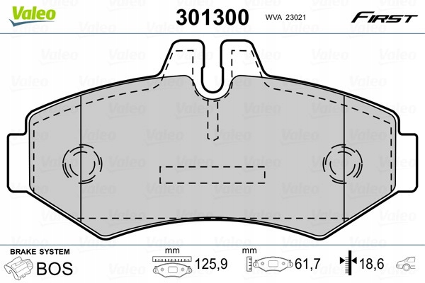 Тормозные колодки тормозные задний valeo к mercedes g sprinter Цена