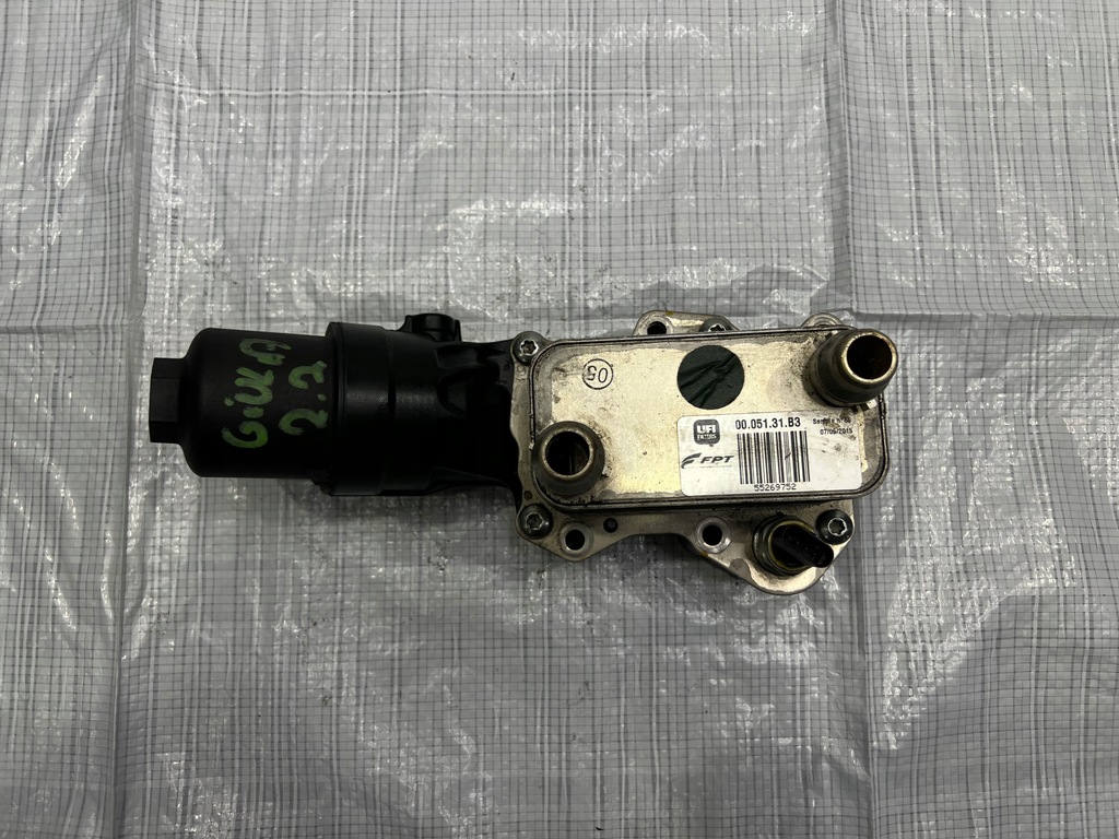 фото №1, Alfa romeo stelvio giulia радіатор основа оливи 55269752