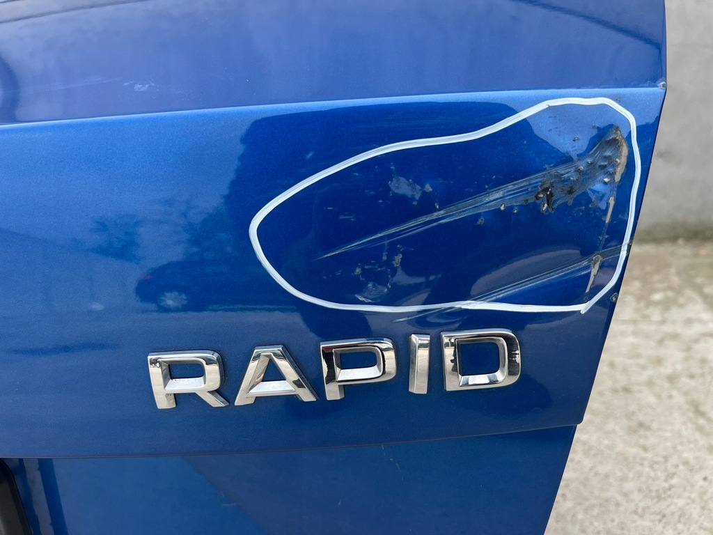 фото №5, Кришка багажника задня задня skoda rapid liftback