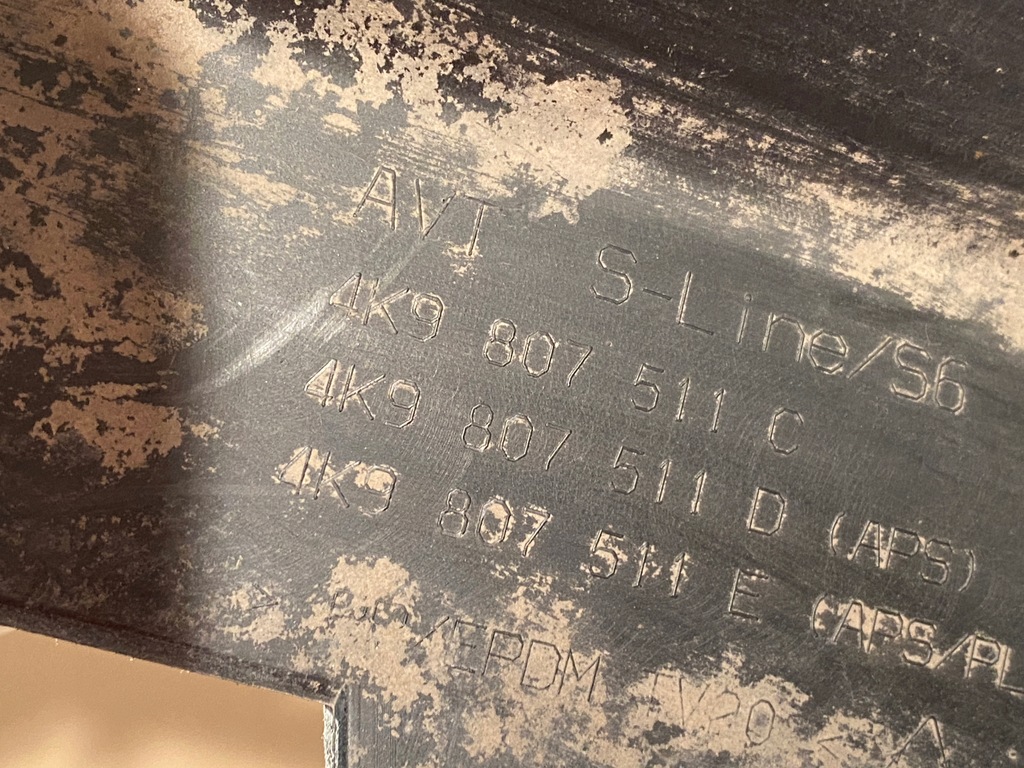 фото №8, Audi a6 c8 4k9 s-line бампер задняя задний 4k9807511c