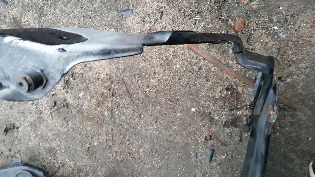 фото №11, Mercedes w211 панель фари підсилювач перед відбійник абсорбер лівий