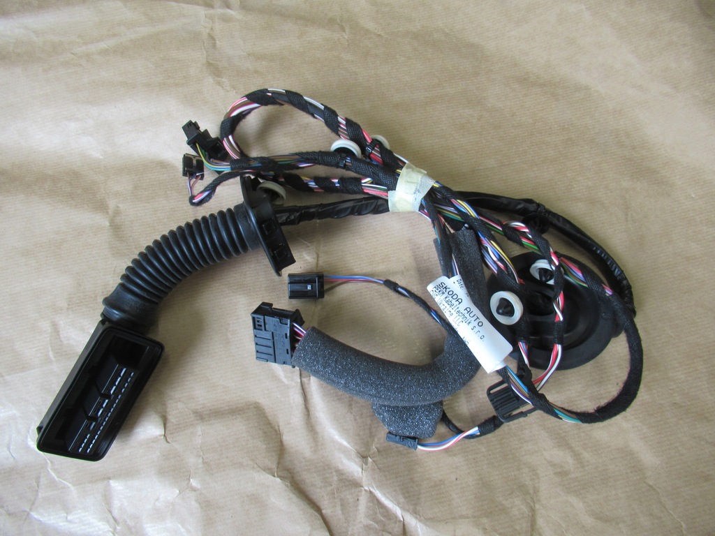 фото №1, Джгут двері правий задня skoda