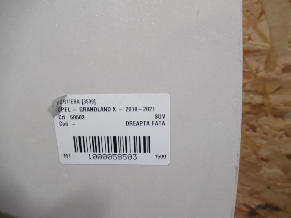 фото №8, Дверь перед правое opel grandland x