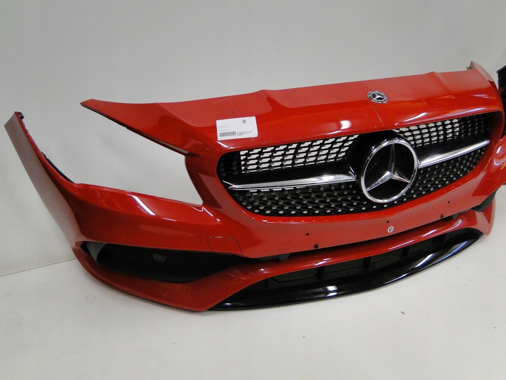 фото №10, Mercedes бампер передний amg bez датчиков pts cla 117 c117 x117 w117