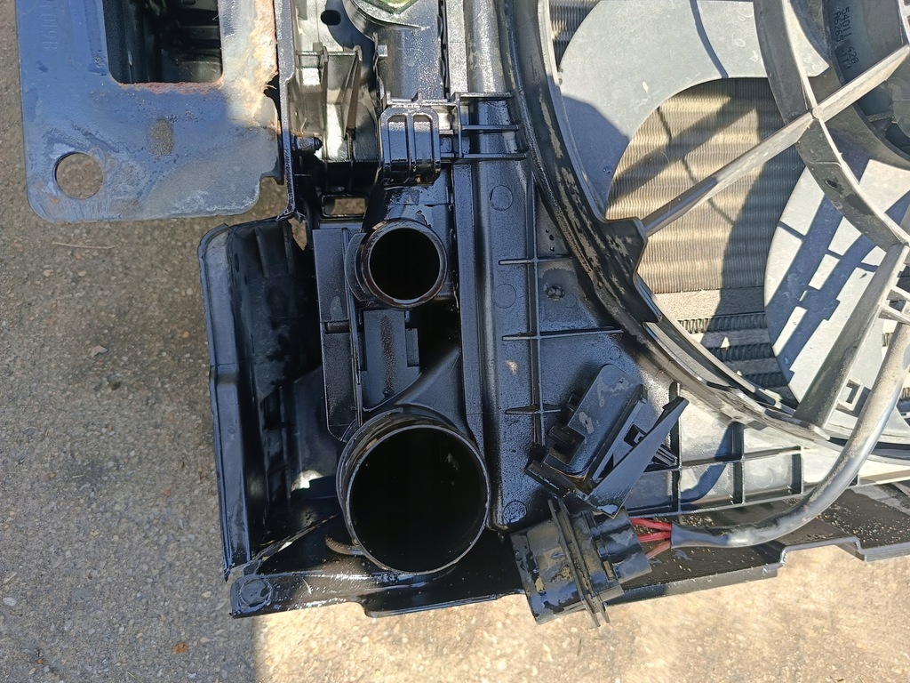 фото №4, Skoda roomster ii lift 1,6tdi pas перед радиатор вентилятор