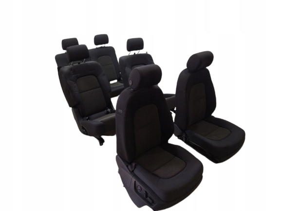 фото №1, Обивка 6 местная сиденья заднее сиденье материал 6 человек audi q7 4l 2005-2014r