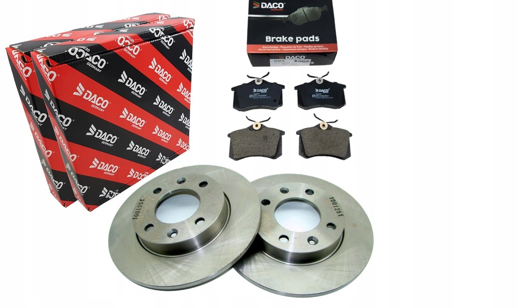 фото №1, Тормозные диски тормозные колодки задняя peugeot 307 1007 partner