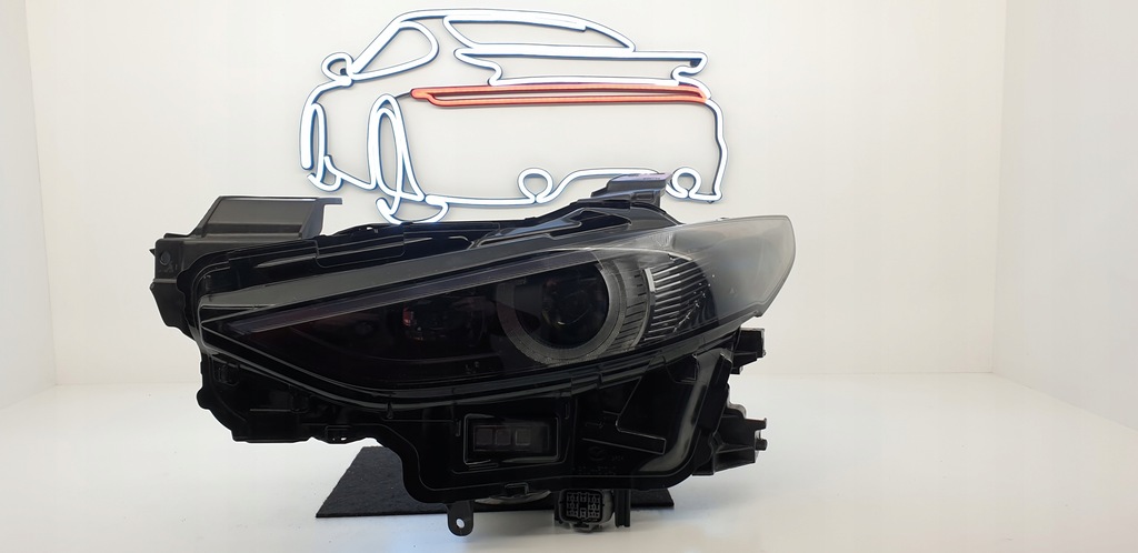 фото №1, Mazda 3 bp iv full led matrix 10 pin лампа левая europa