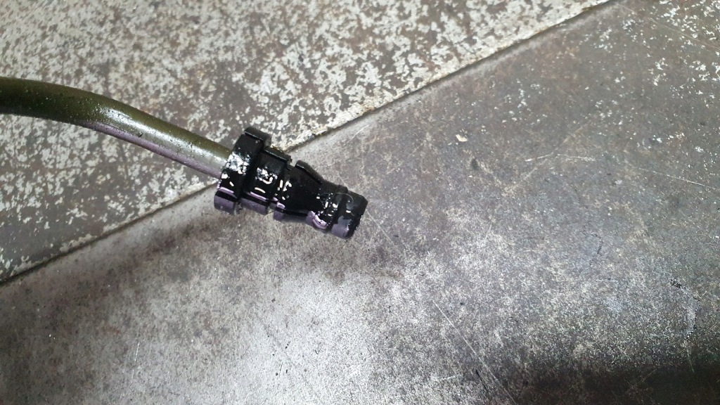 фото №4, Skoda fabia i 1.4 16v - шланг трубка циліндр зчеплення