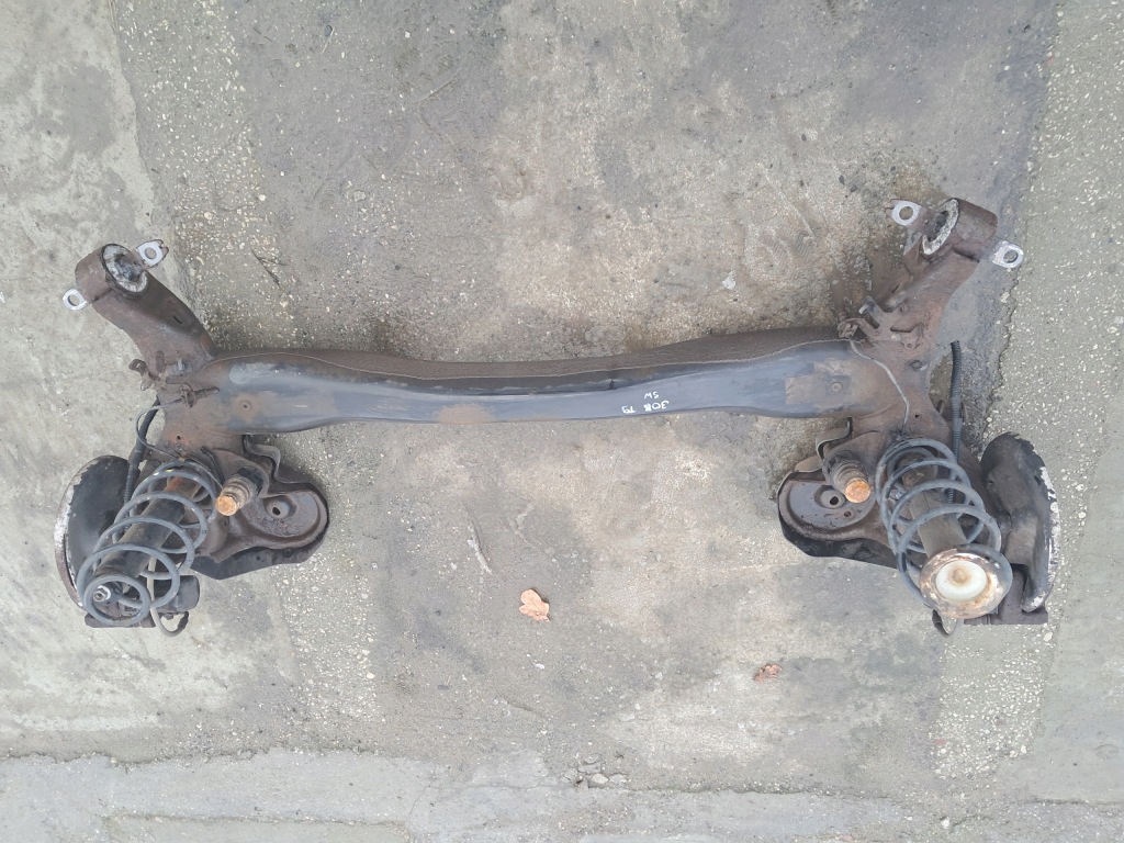 фото №1, Peugeot 308 t9 ii балка oś задняя задняя подвеска kombi sw