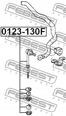 фото №3, Тяга стабілізатора перед l=p do kia sorento i