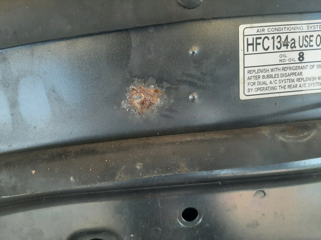 фото №14, Капот toyota rav4 ii lift lata 2003-2005 цвет 1e0 оригинал лак