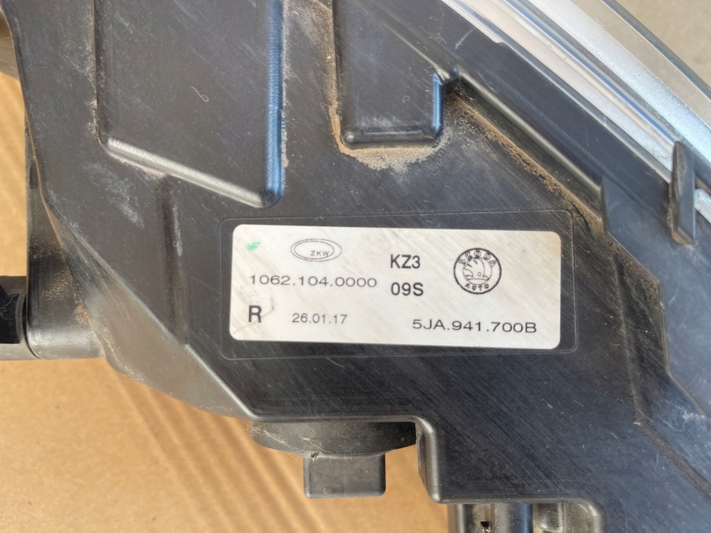 фото №4, Skoda rapid протитуманна фара правий передній 5ja941700b