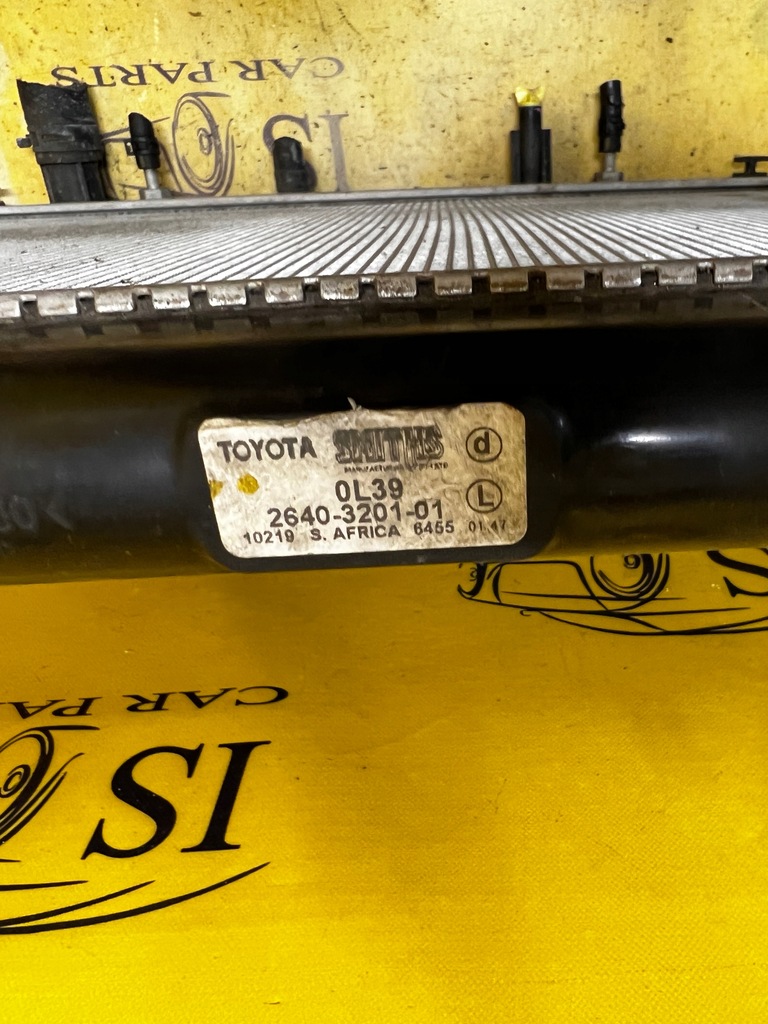 фото №7, Комплект радиатор радиатор wody кондиционера toyota hilux viii 8 2.4d d4d