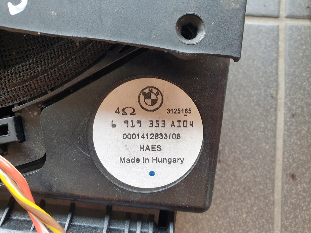 фото №5, Динамик bmw 5 e60 e61 2004- gorlice 6919353 6919354