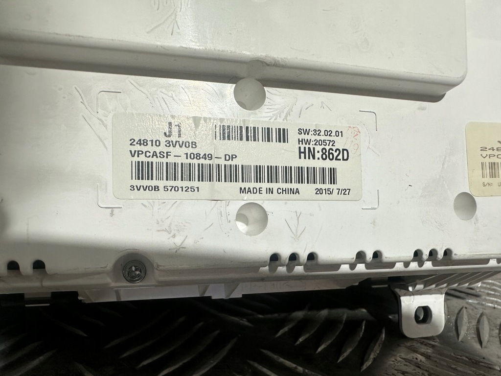 фото №9, Nissan note ii e12 лічильник прилади europa 248103vv0b 61tyś km!!!