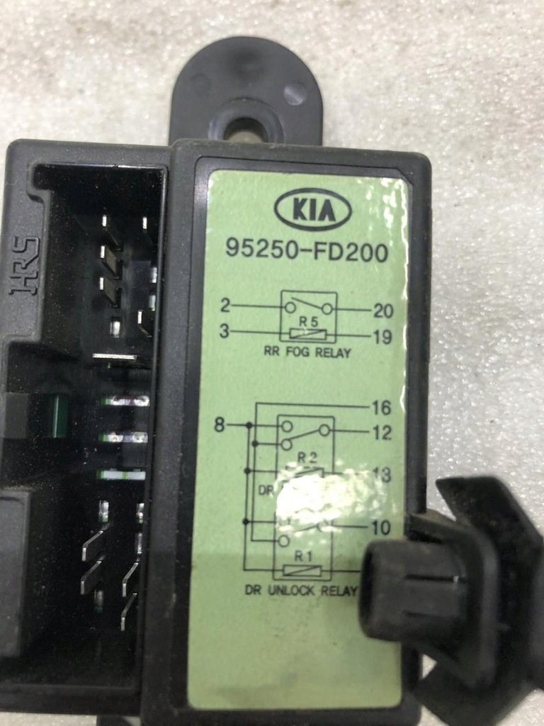 фото №7, Модуль реле kia rio i 95250-fd200