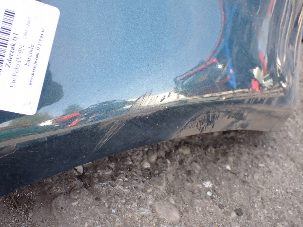 фото №6, Vw polo iv 9n hb 01-09 бампер задняя задний 6q6807421