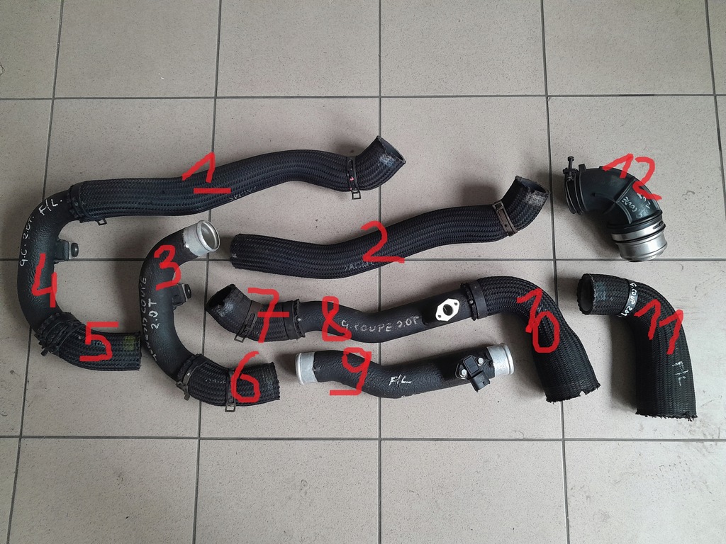 фото №1, Hyundai genesis coupe 2.0 t waz шланг труба