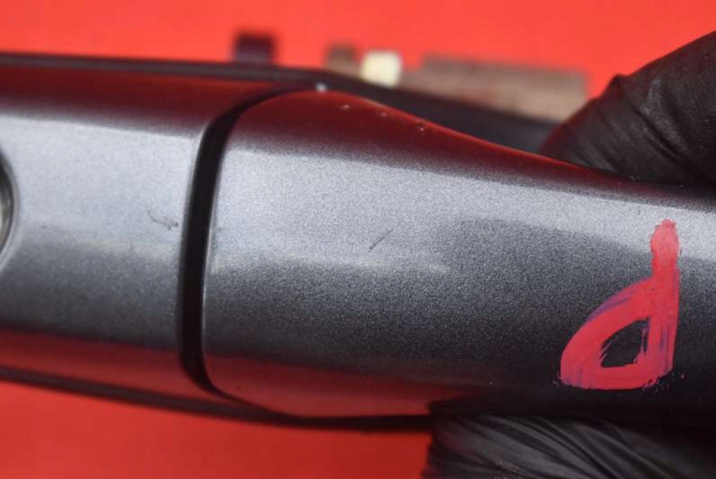 фото №8, Ручка правая перед передняя серая mr526106 mitsubishi outlander 1 i 01-08