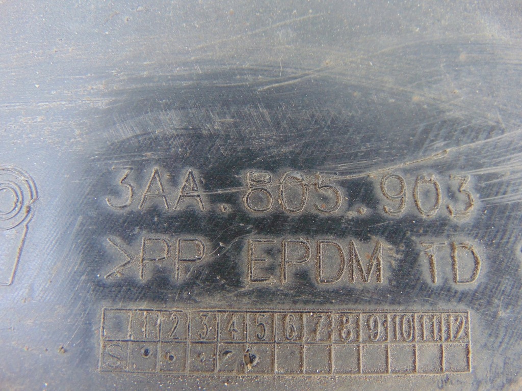 фото №15, Накладка бампера перед vw passat b7 3aa805903