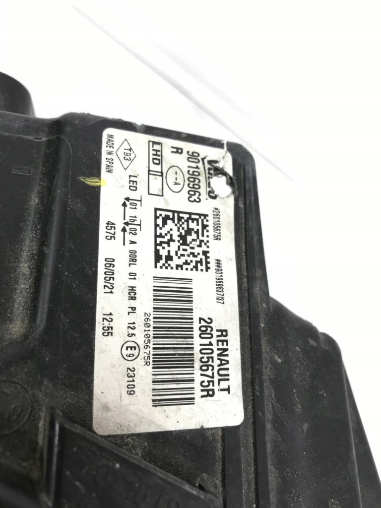 Renault megane 4 full led фара правый фара правый  передняя 260105675r Недорого