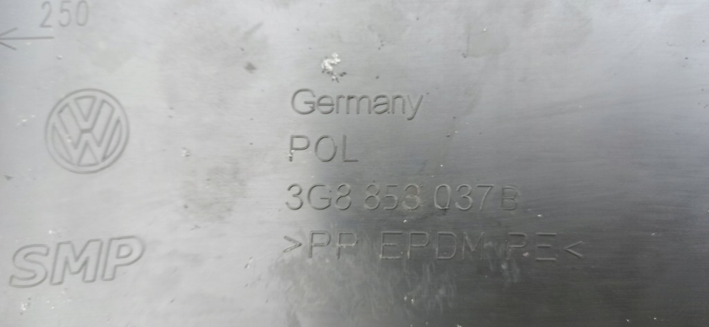 фото №9, Vw arteon 2017- защита накладка поперечина перед 3g8853037b