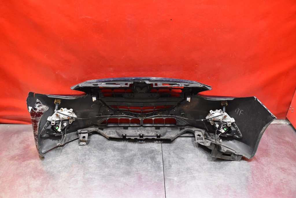 фото №10, Бампер перед передній granatowy решітка радіатора mazda 3 3 iii bm 13-16