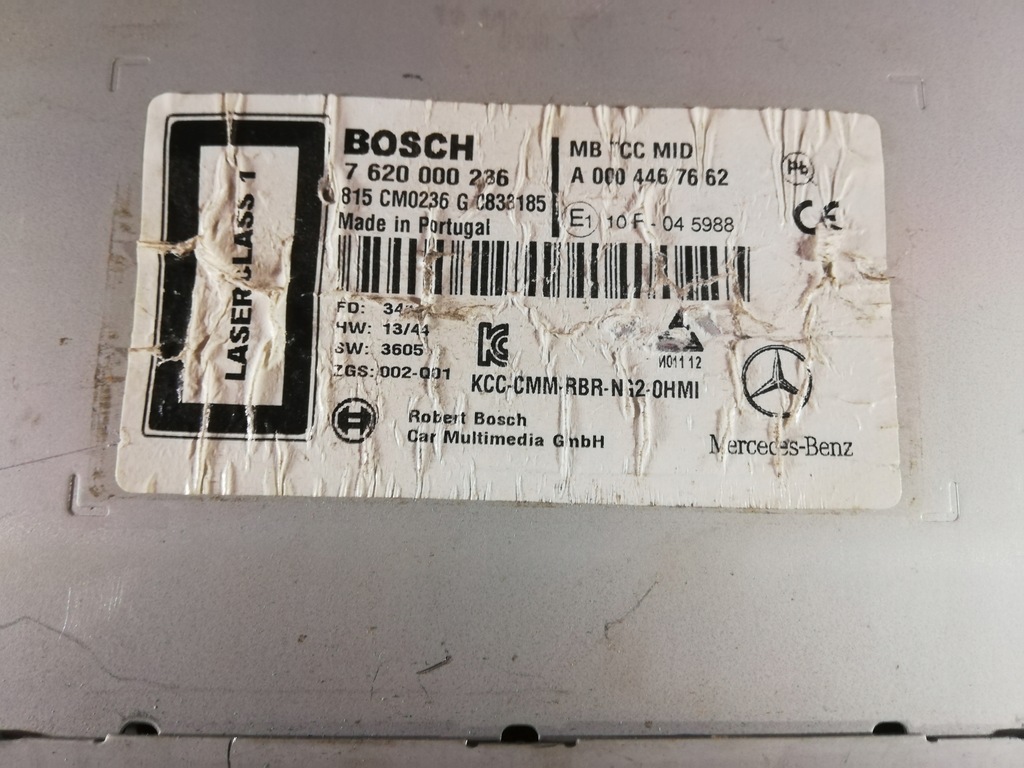 фото №4, 0004467662 радіо заводський mercedes actros mp4