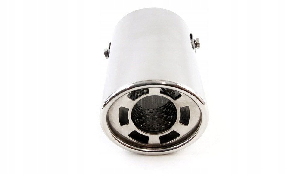 фото №13, Наконечник na гаситель накладка выхлоп глушителя хром сталь нержавеющая mt 006