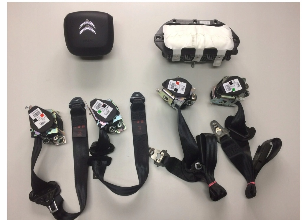 фото №1, Citroen c3 iii подушка водитель пассажир 4 ремни