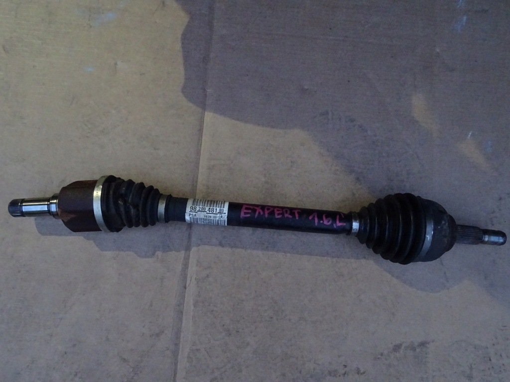 фото №1, Expert iii jumpy proace zafira приводной вал l 9820048180