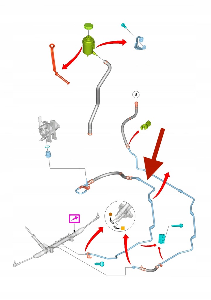 фото №13, Wąż усилителя ford transit 2.0 tdci fwd 2182822