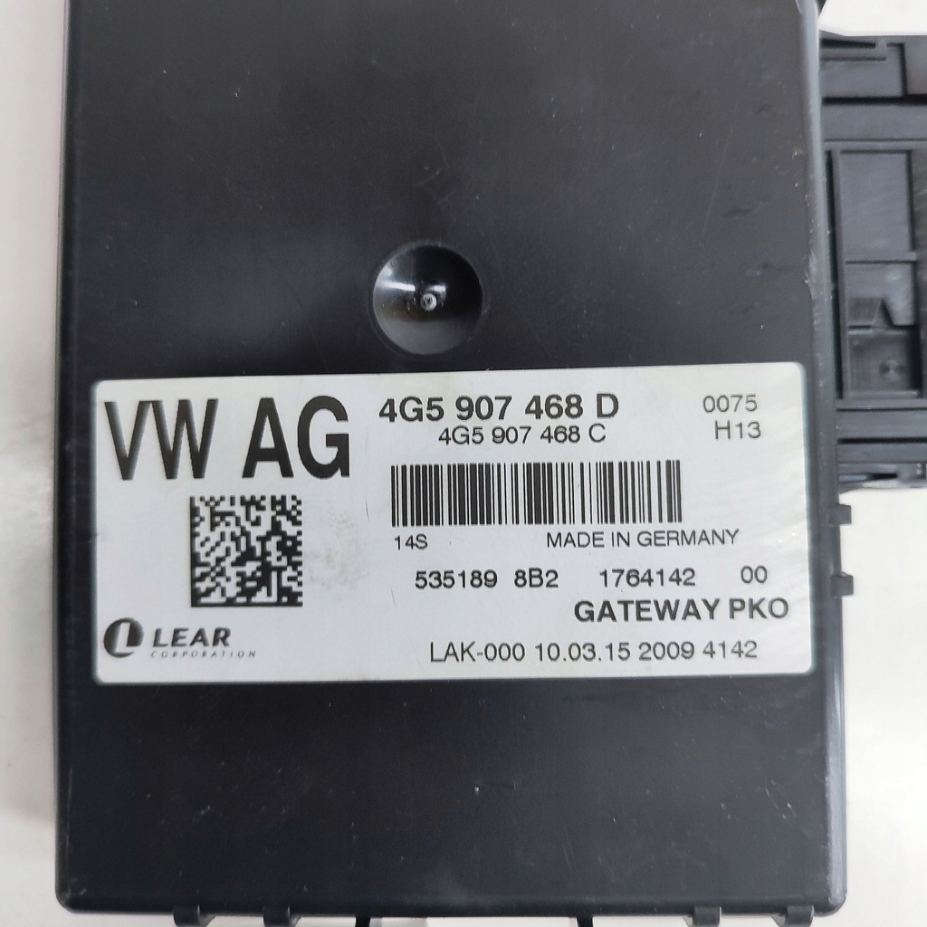 фото №6, Audi a6 s6 c7 4g 2015 модуль керування шлюз