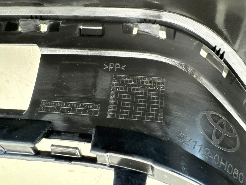 фото №12, Toyota aygo ii 2 lift 18-22r спойлер накладка бампера перед 52112-0h080