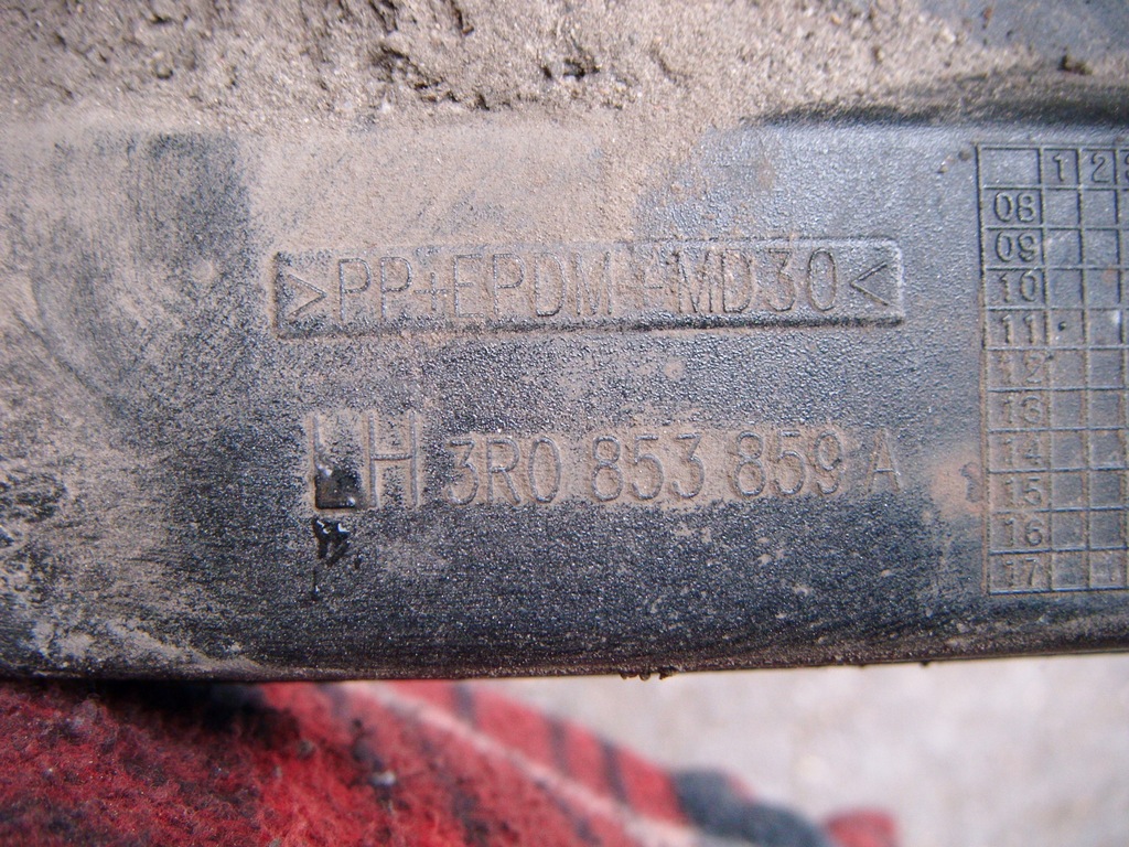 фото №8, Seat exeo 08- lc9z молдинг порог левая 3r0853859a