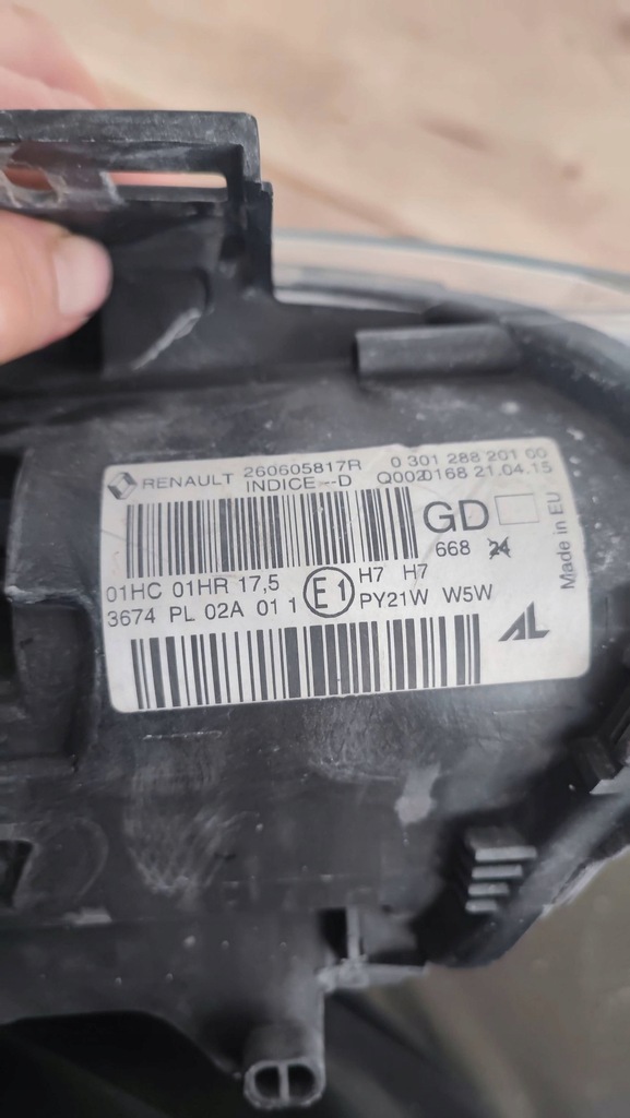 фото №12, Фара renault megane iii 260605817r