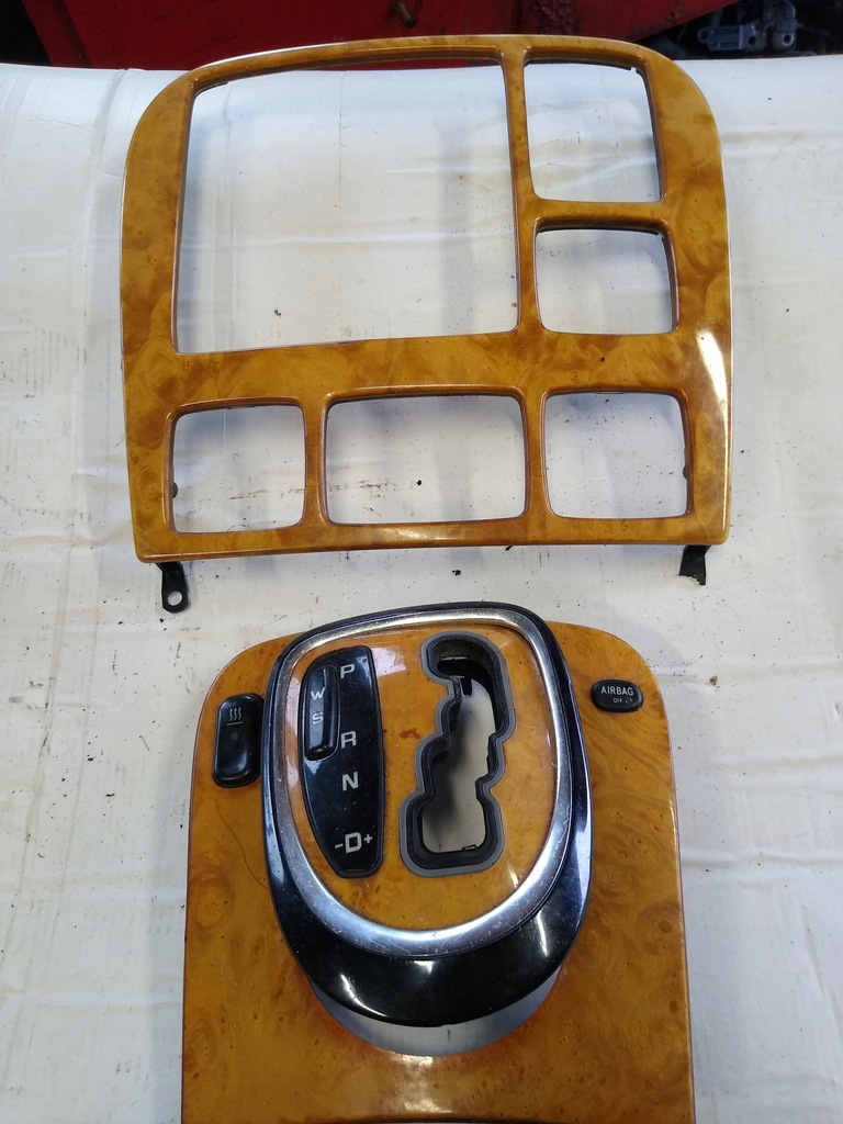 фото №1, Рамка радіо панель набір mercedes w220