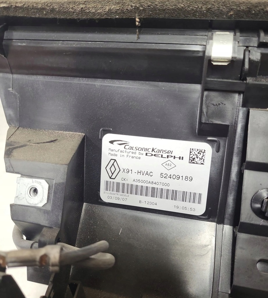 фото №7, Renault laguna iii 2009 отопитель / комплект