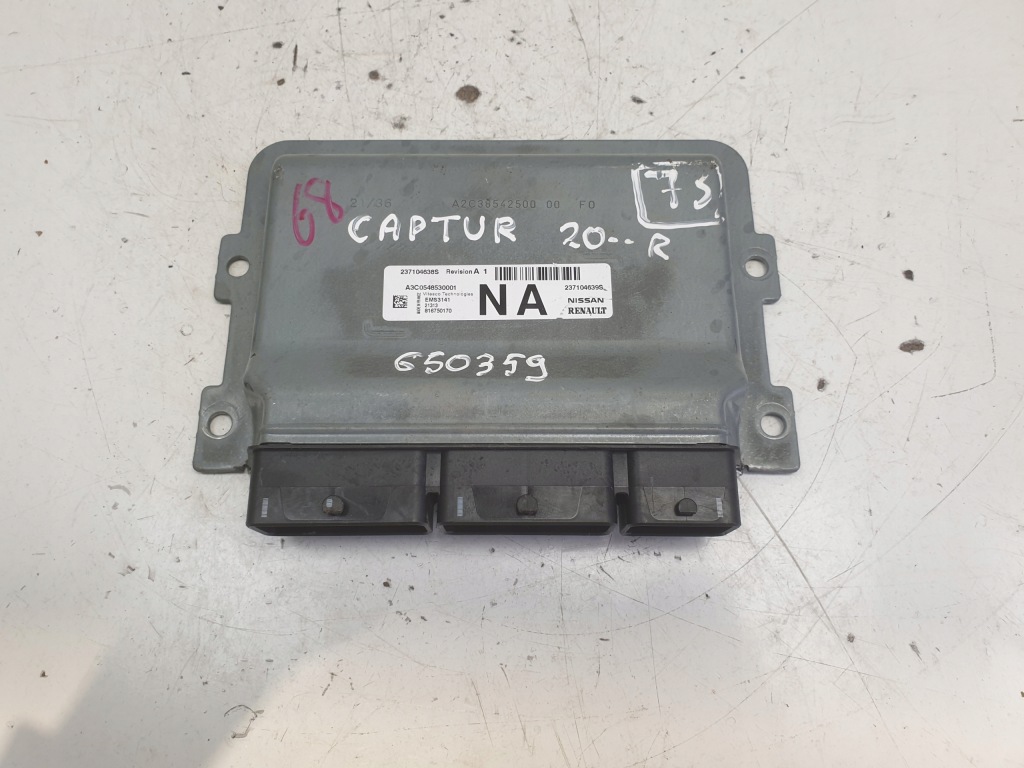 фото №1, Renault captur ii 1.0 tce блок управления двигателя