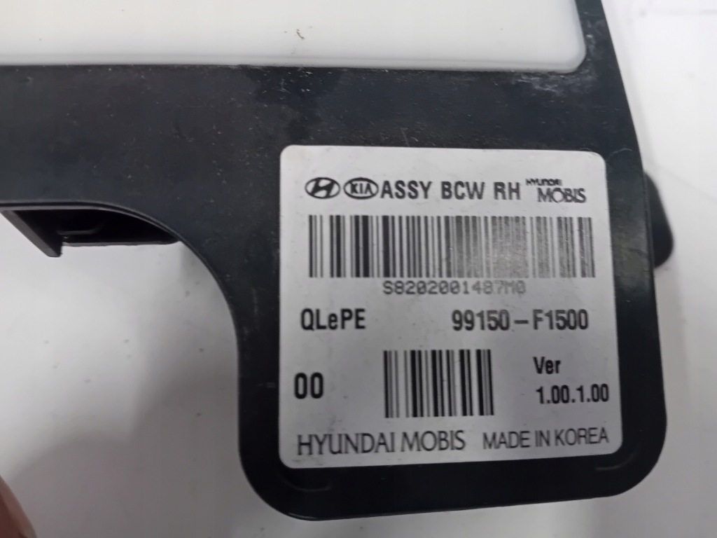 фото №2, Kia sportage iv радар distronic правый 99150-f1500 идеальное состояние 2019 rok