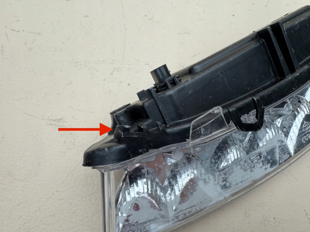 Mercedes s-klasa w221 w204 09r- фара движение dziennej led правый  drl с Разборки