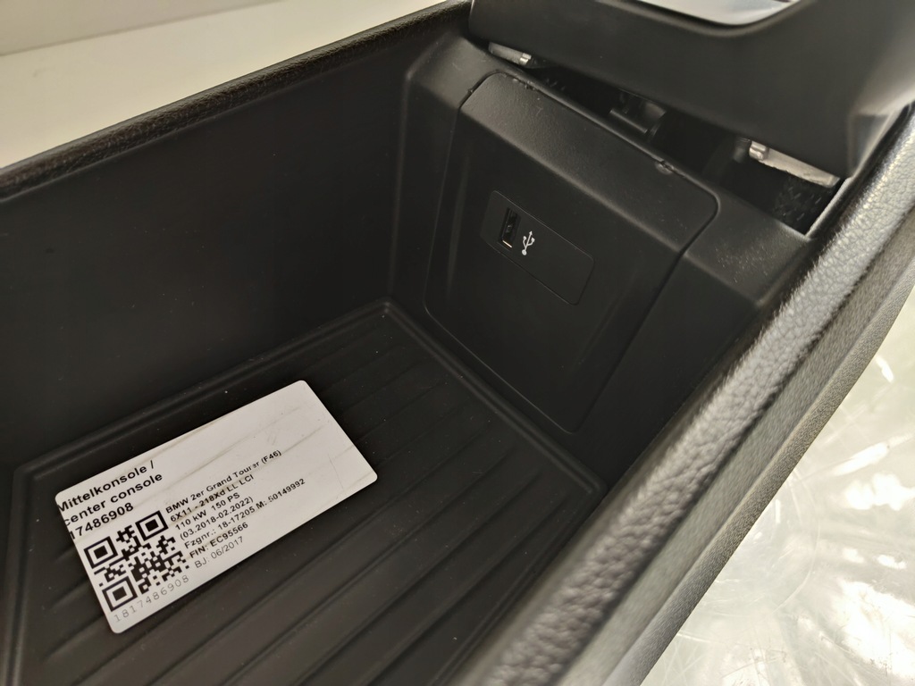 фото №9, Bmw f46 gran tourer тунель середній підлокітник