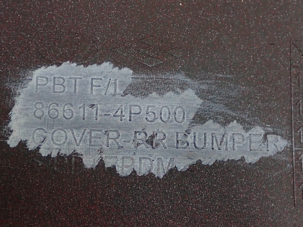 фото №14, Бампер задняя задний kompletny оригинал hyundai hyundai i20 i 86611-4p500