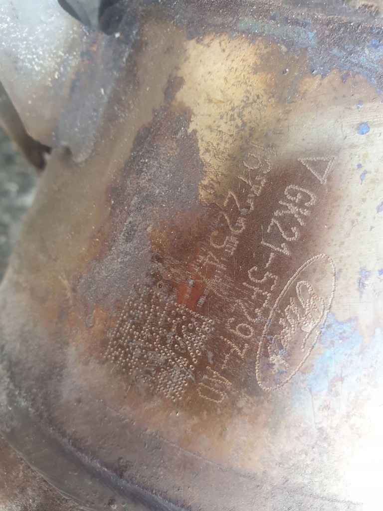 фото №8, Ford transit custom i 16r 2.0 tdci фільтр часток твердих каталізатор / fap