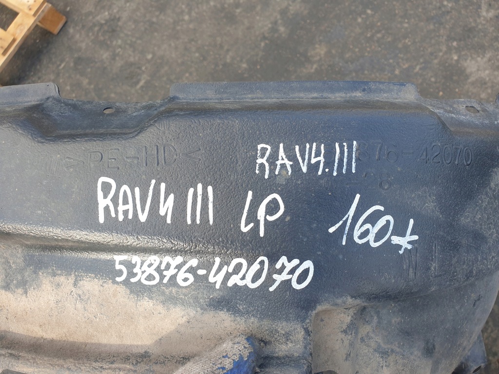 фото №8, Підкрилок передні ліва перед лівий toyota rav4 iii 53876-42070