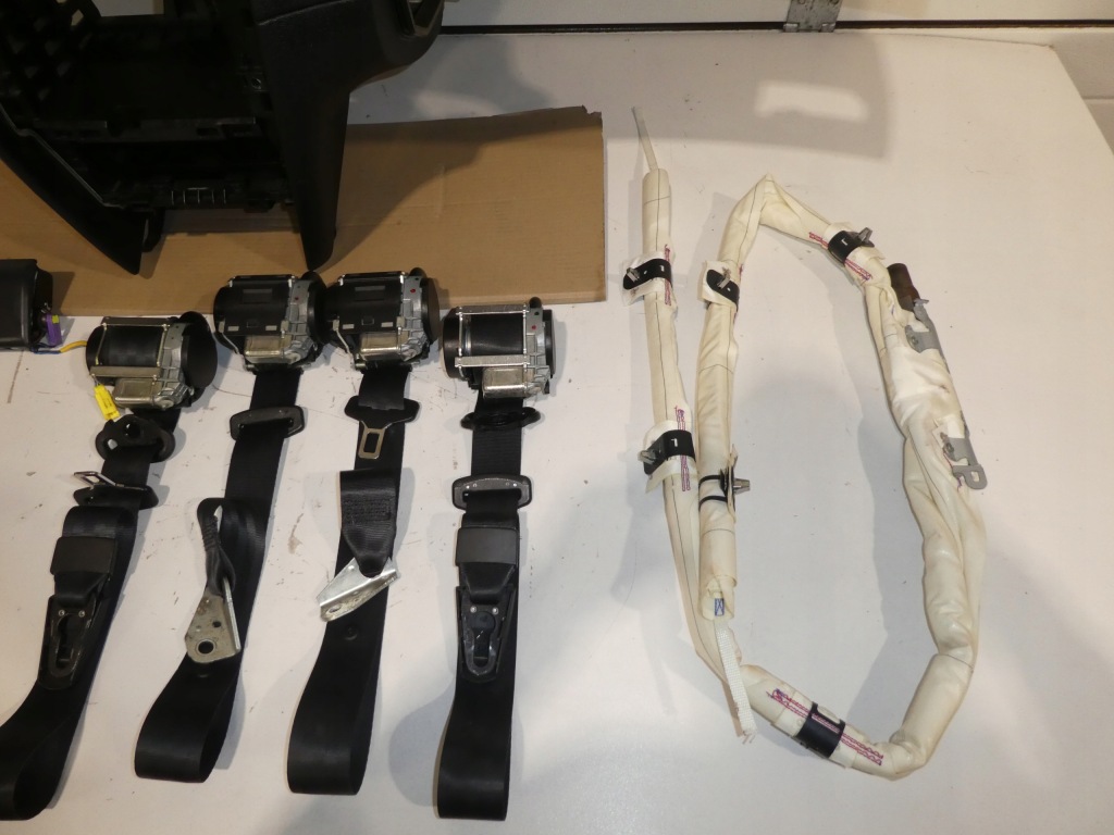 фото №9, Skoda superb ii приборная панель консоль подушка безопасности шторки безопасности ремни