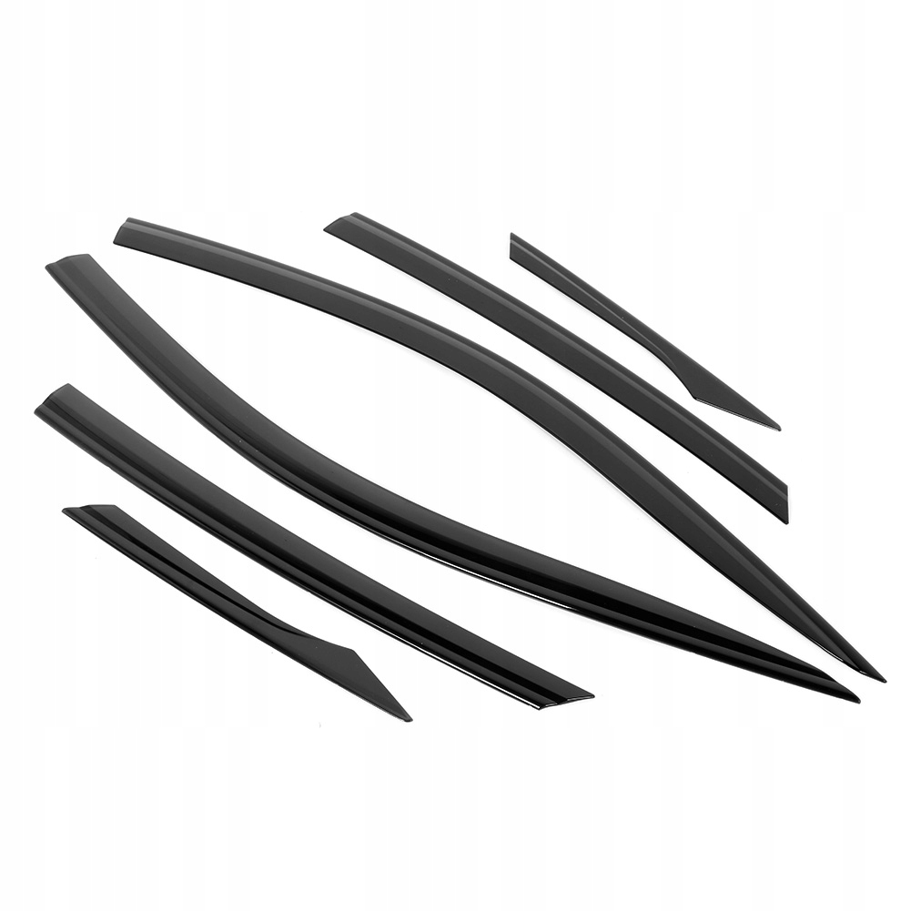 фото №10, 6 szt. czarna защита окно vent защита солнцезащитная дефлектор pasuje do