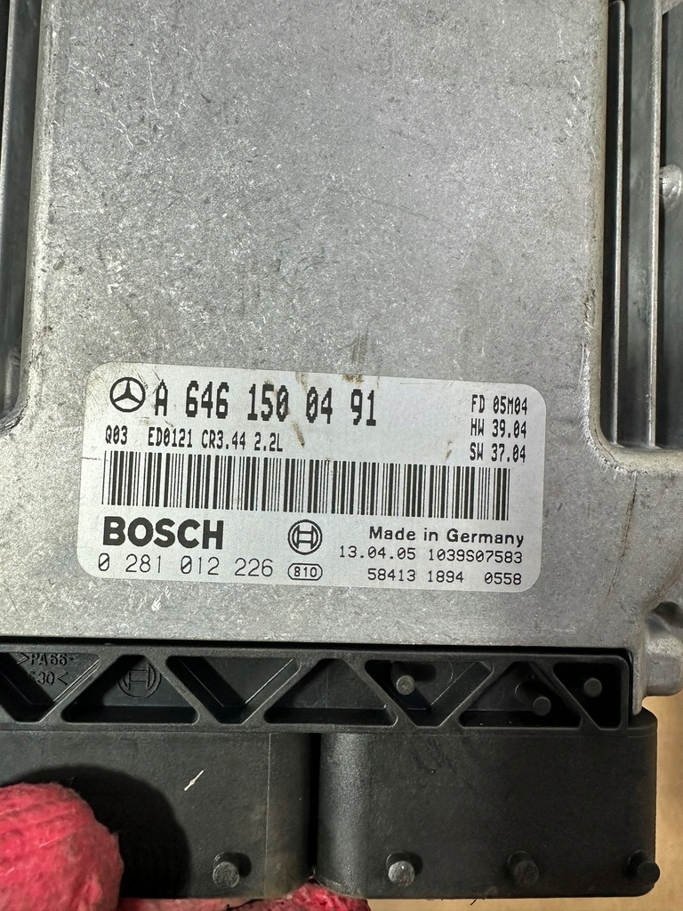 фото №5, Блок управления двигателя, бортовой компьютер двигателя mercedes w211 a6461500491