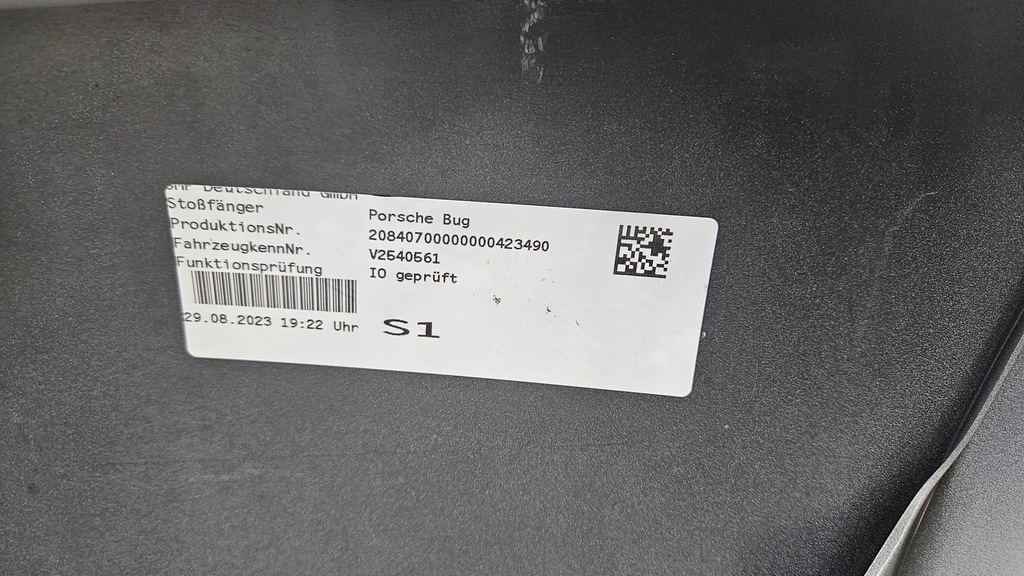 фото №11, Бампер перед передній porsche 911 992 carrera turbo s